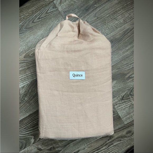 Quince Linen Duvet Cover Queen Desert Sunset - Picture 5 of 6